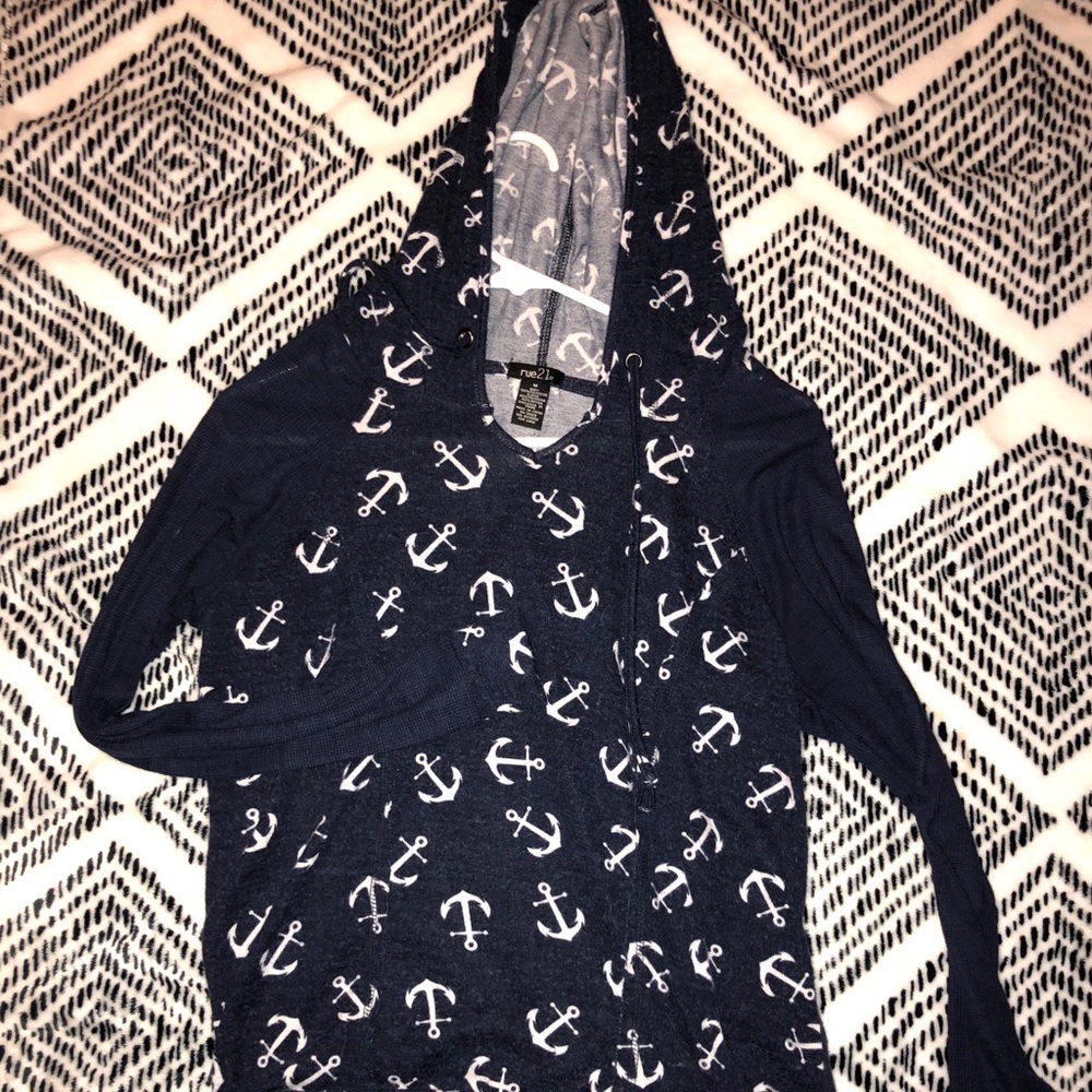 Anchor hoodie